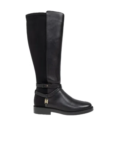 MICHAEL MICHAEL KORS MICHAEL MICHAEL KORS ABIGAIL LOGO PLAQUE BOOTS