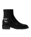 Michael Michael Kors Round-head Short Boots In Black