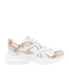 Michael Michael Kors Round-head Sneakers In White