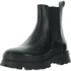 Michael Michael Kors Rowan Womens Lugged Sole Leather Chelsea Boots In Black