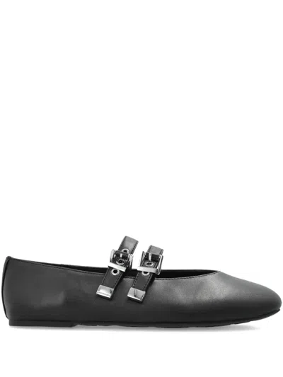 Michael Michael Kors Rowen Ballet Flats In Black