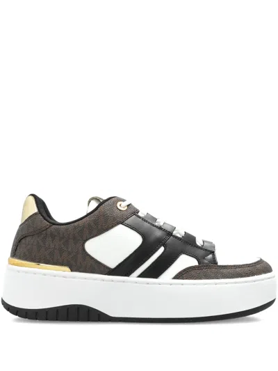 Michael Michael Kors Ryder Sneakers In Brown