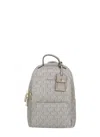 Michael Michael Kors Sable Backpack In White