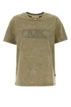 Michael Michael Kors Michael By Michael Kors Sage Green Cotton T-shirt