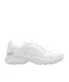 Michael Michael Kors Sami Panelled Mesh Sneakers In White