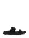 Michael Michael Kors Michael Kors Sandal "colby" In Black