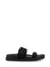 Michael Michael Kors Michael Kors Sandal "colby" In Nero