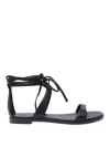 Michael Michael Kors Amara Sandals In Black