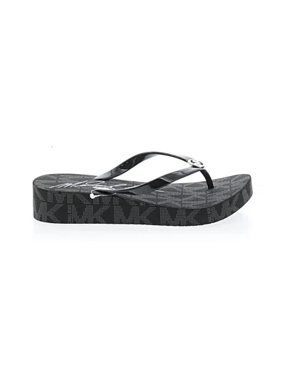 Pre-owned Michael Michael Kors Sandals In Black