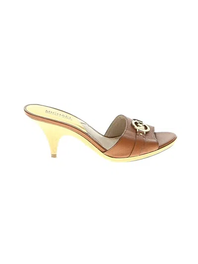 Pre-owned Michael Michael Kors Sandals In Brown