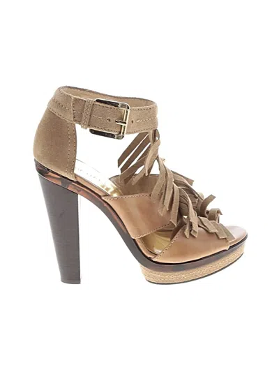 Pre-owned Michael Michael Kors Sandals In Brown