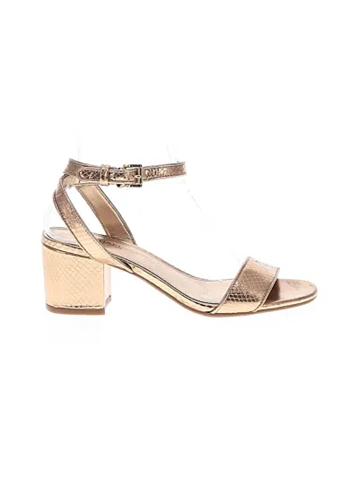 Pre-owned Michael Michael Kors Sandals In Gold