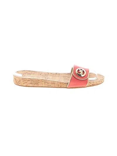 Pre-owned Michael Michael Kors Sandals In Red
