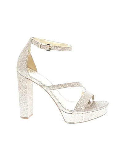Pre-owned Michael Michael Kors Sandals In Silver