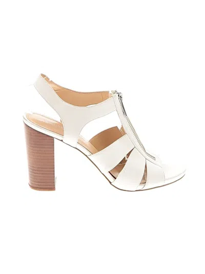 Pre-owned Michael Michael Kors Sandals In White