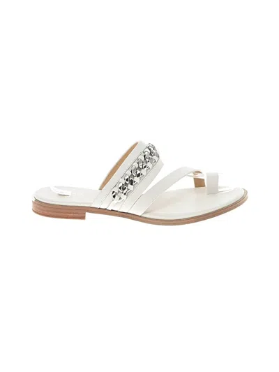 Pre-owned Michael Michael Kors Sandals In White