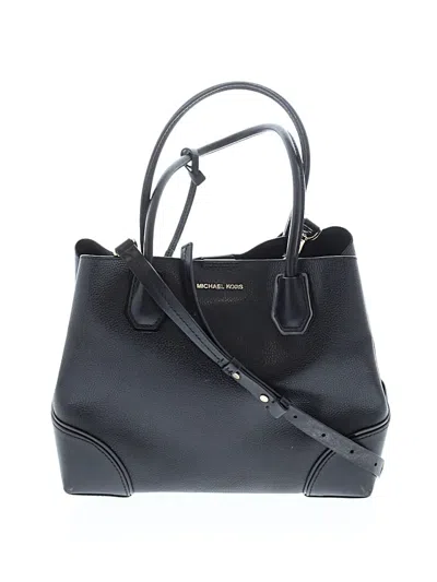 Pre-owned Michael Michael Kors Satchel In Black