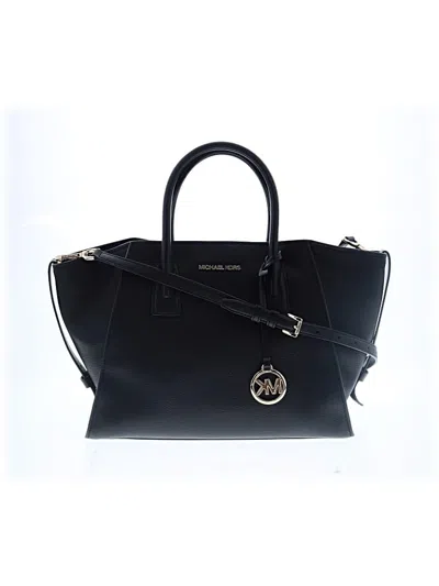 Pre-owned Michael Michael Kors Satchel In Black