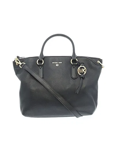 Pre-owned Michael Michael Kors Satchel In Black