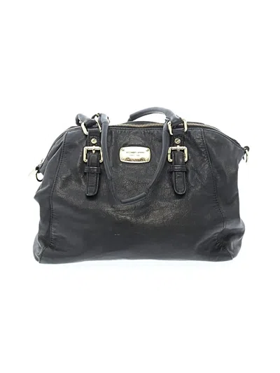 Pre-owned Michael Michael Kors Satchel In Black