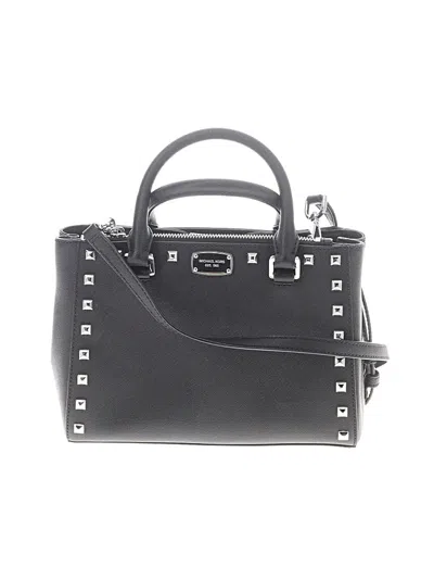 Pre-owned Michael Michael Kors Satchel In Black
