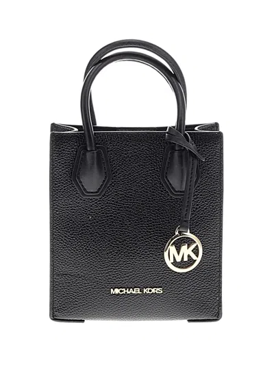 Pre-owned Michael Michael Kors Satchel In Black