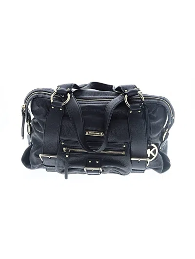 Pre-owned Michael Michael Kors Satchel In Black