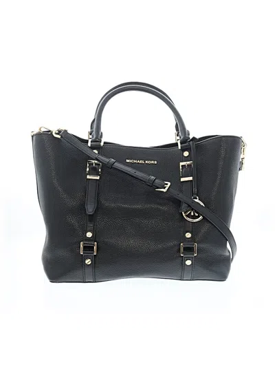 Pre-owned Michael Michael Kors Satchel In Black