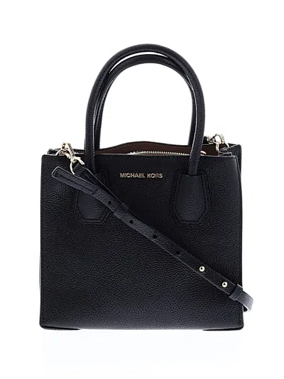 Pre-owned Michael Michael Kors Satchel In Black