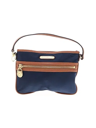 Pre-owned Michael Michael Kors Satchel In Blue