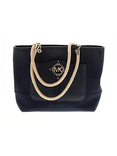 Pre-owned Michael Michael Kors Satchel In Blue