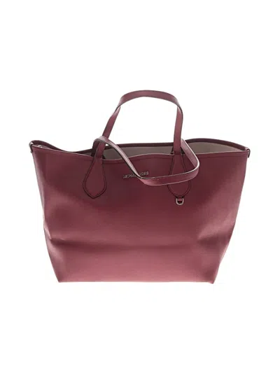Pre-owned Michael Michael Kors Satchel In Burgundy