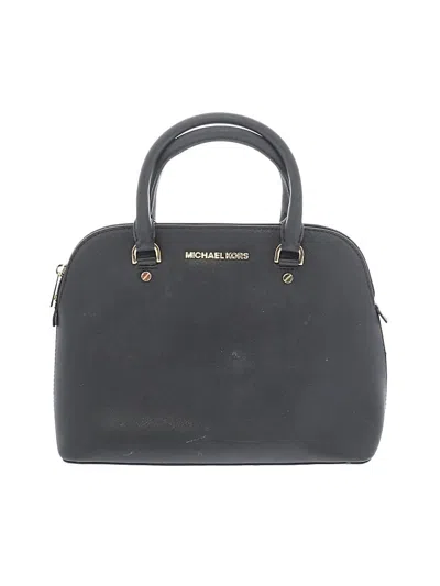 Pre-owned Michael Michael Kors Satchel In Gray