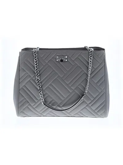 Pre-owned Michael Michael Kors Satchel In Gray