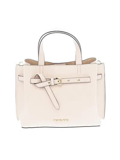 Pre-owned Michael Michael Kors Satchel In Ivory
