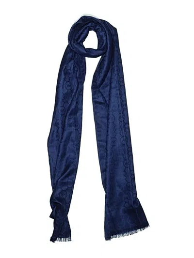 Pre-owned Michael Michael Kors Scarf In Blue