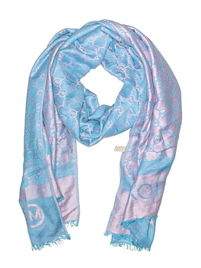 Pre-owned Michael Michael Kors Scarf In Blue