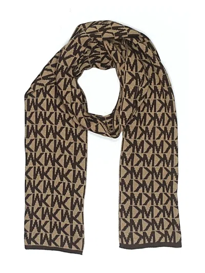 Pre-owned Michael Michael Kors Scarf In Brown