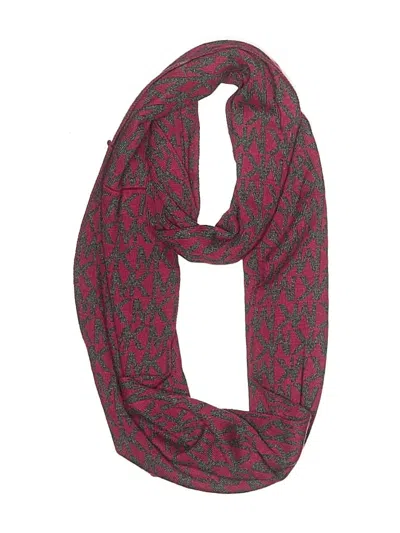 Pre-owned Michael Michael Kors Scarf In Burgundy