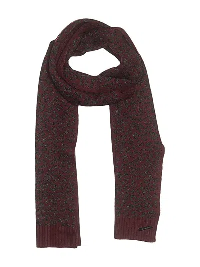 Pre-owned Michael Michael Kors Scarf In Burgundy