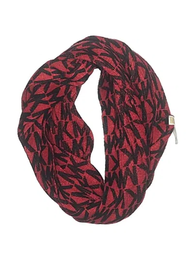 Pre-owned Michael Michael Kors Scarf In Burgundy