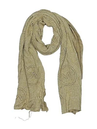 Pre-owned Michael Michael Kors Scarf In Gold