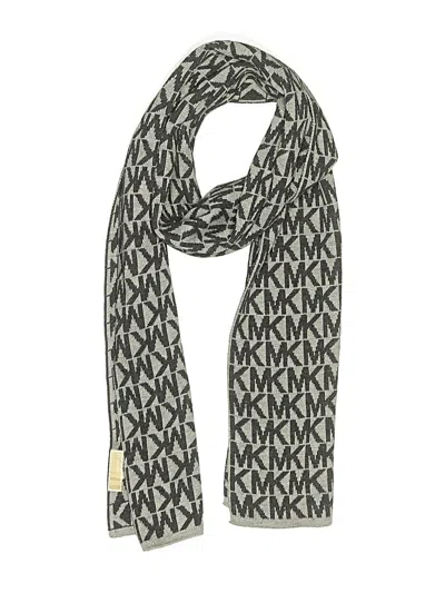 Pre-owned Michael Michael Kors Scarf In Gray