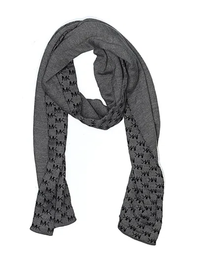 Pre-owned Michael Michael Kors Scarf In Gray