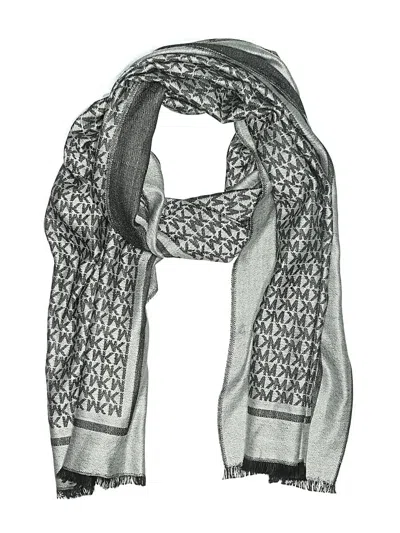 Pre-owned Michael Michael Kors Scarf In Gray