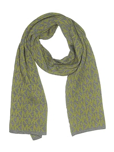 Pre-owned Michael Michael Kors Scarf In Green
