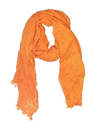 Pre-owned Michael Michael Kors Scarf In Orange