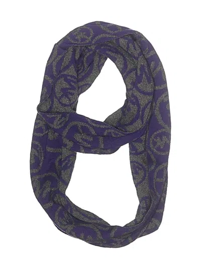 Pre-owned Michael Michael Kors Scarf In Purple