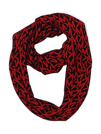 Pre-owned Michael Michael Kors Scarf In Red
