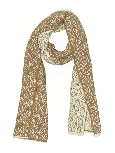 Pre-owned Michael Michael Kors Scarf In Tan